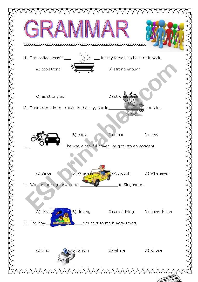 30items to check your grammar ^^  1-30 (3pages)